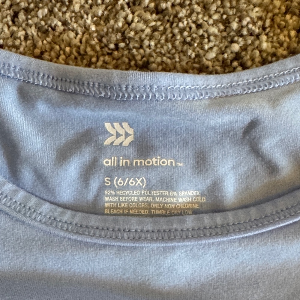 DSG Blue and Lavender Workout Set - Picture 2 of 5